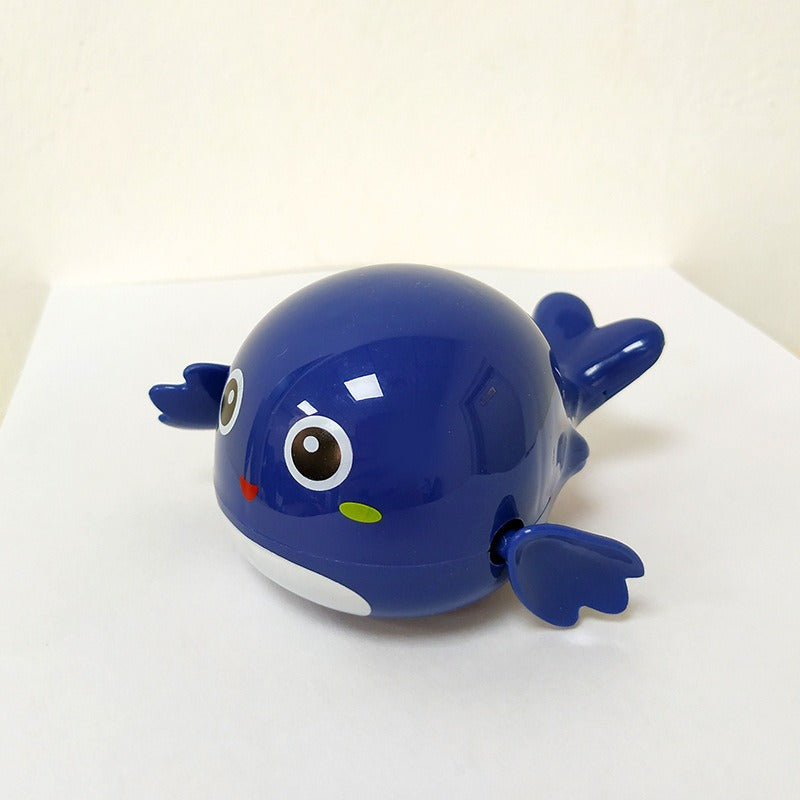 Baby Bath Swimming Duck Toy | Wind-Up Floating Bath Toy for Toddlers & Kids, Yellow Duck Bath Toy with Chain for Kids